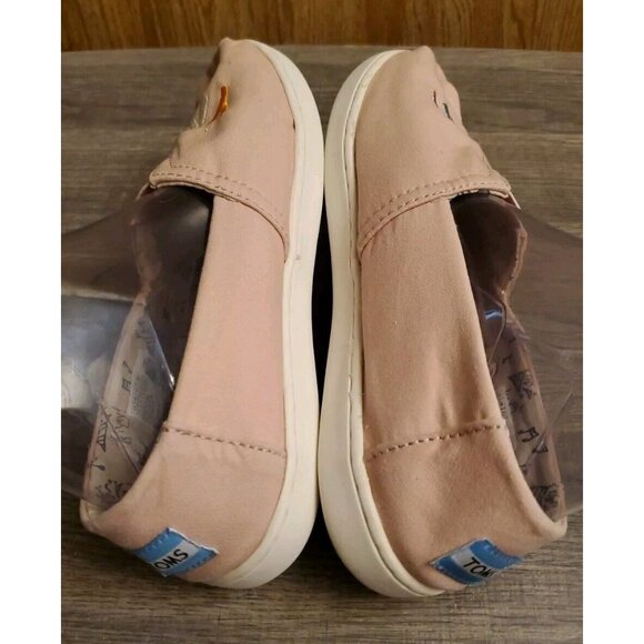 Toms Slip-On Fri Yay Shoes Womens Size 5.5 Pink - Picture 5 of 11